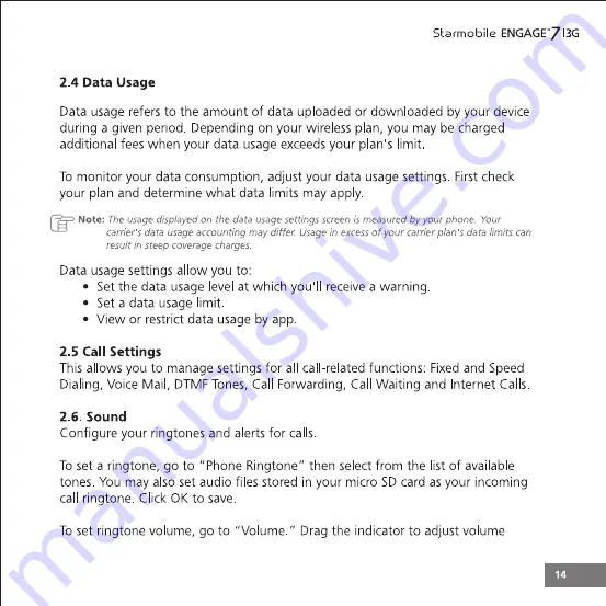 Starmobile ENGAGE 7 3G User Manual Download Page 19