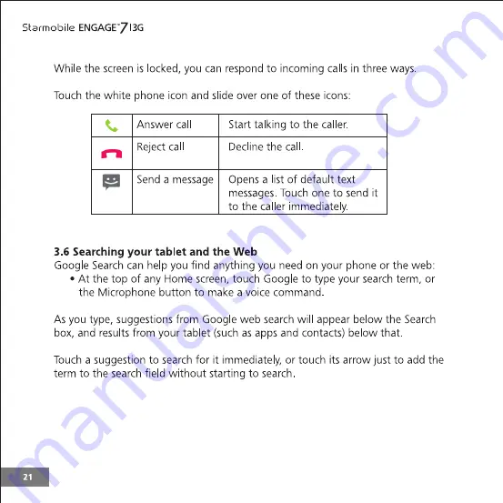 Starmobile ENGAGE 7 3G Скачать руководство пользователя страница 26