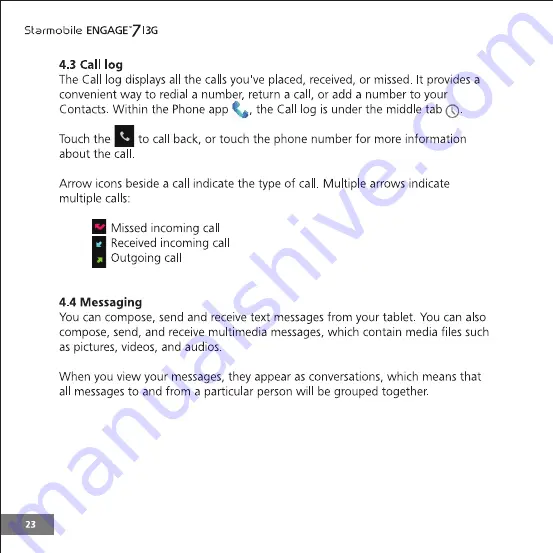 Starmobile ENGAGE 7 3G User Manual Download Page 28