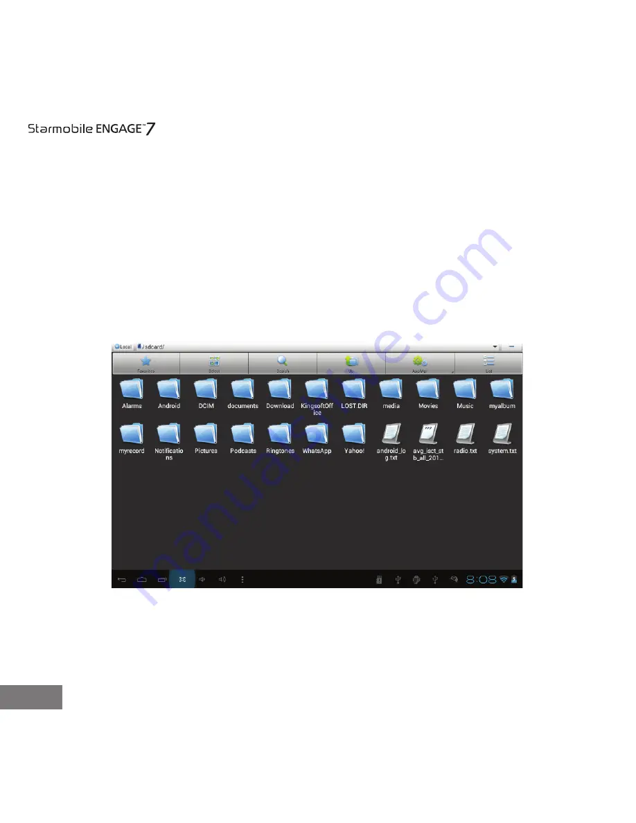 Starmobile engage 7 User Manual Download Page 26
