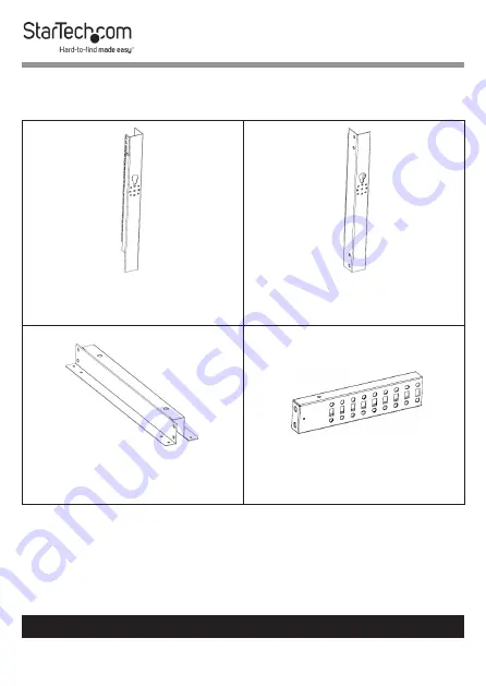 StarTech.com 4POSTRACKxU User Manual Download Page 10