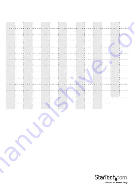 StarTech.com 8STS2510BU33PW Instruction Manual Download Page 10