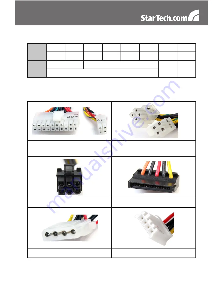 StarTech.com ATX2PW430PRO Instruction Manual Download Page 8