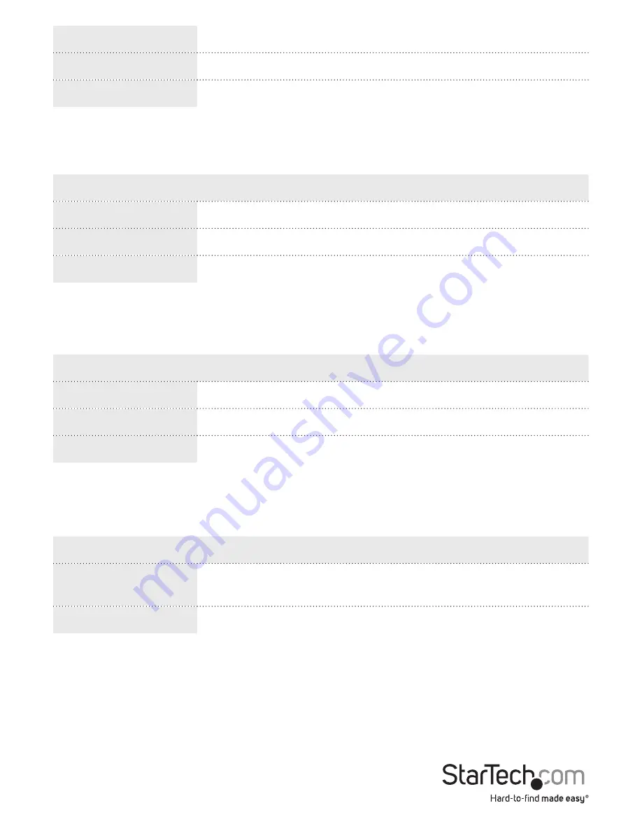 StarTech.com IES101002SFP Instruction Manual Download Page 21