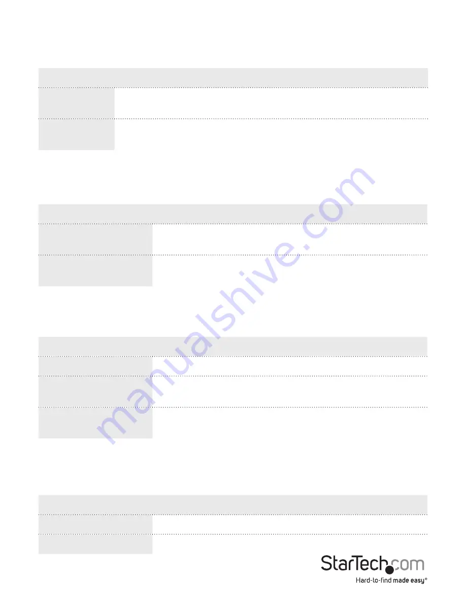 StarTech.com IES101002SFP Instruction Manual Download Page 25