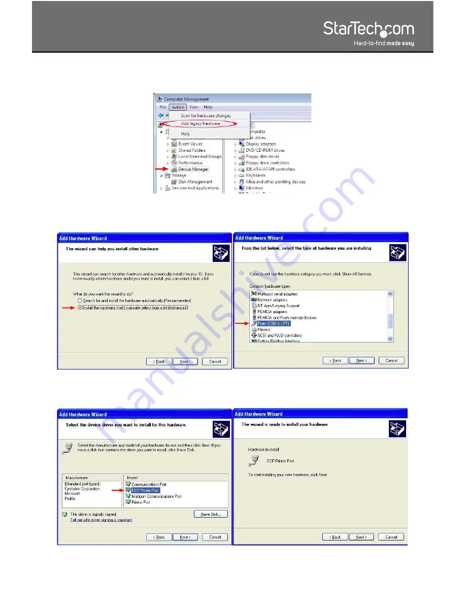 StarTech.com PCI1PM Instruction Manual Download Page 10