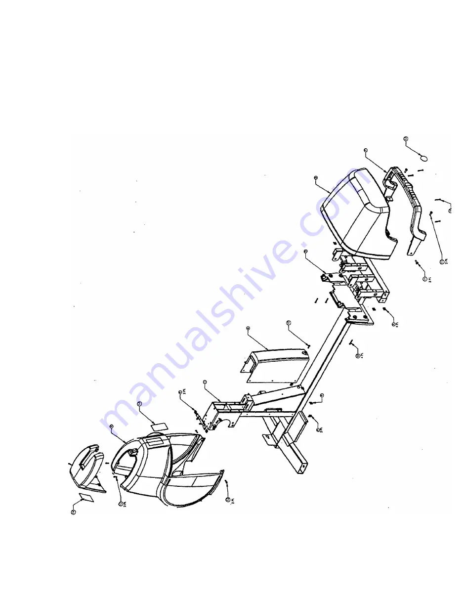 StarTrac Elliptical Edge Service Manual Download Page 63