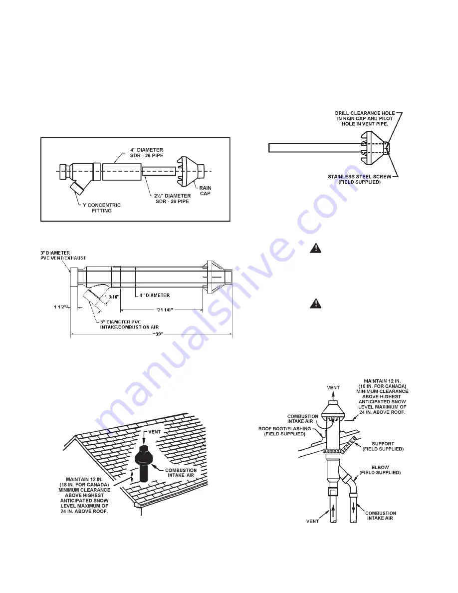 State Water Heaters Power Vent/Power Direct Vent Gas Models Скачать руководство пользователя страница 23