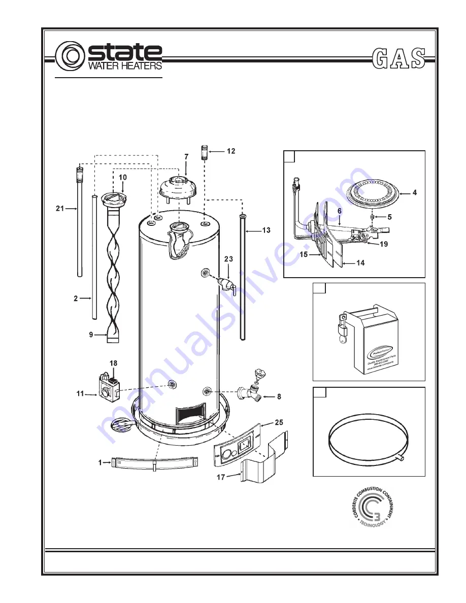 State Water Heaters SBS 65 65N Скачать руководство пользователя страница 1