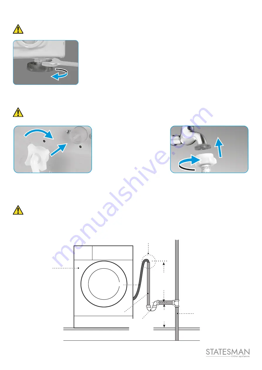 STATESMAN BIW0814 Instruction Manual Download Page 9