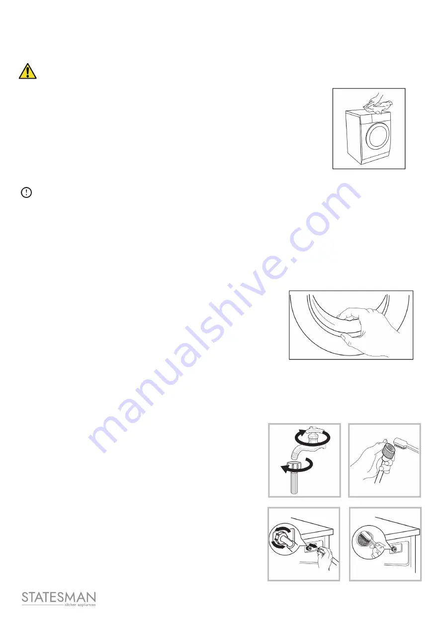 STATESMAN BIW0814 Instruction Manual Download Page 24