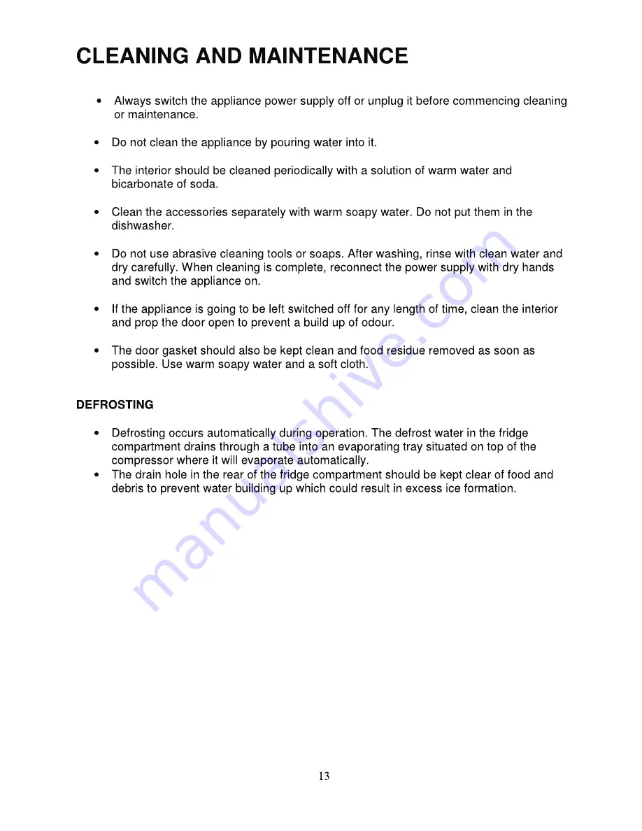 STATESMAN F2510APW User/Installer Instruction Booklet Download Page 14