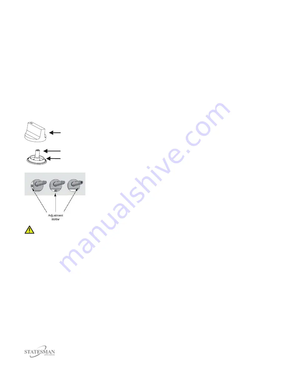 STATESMAN GH60GB Instruction Manual Download Page 10