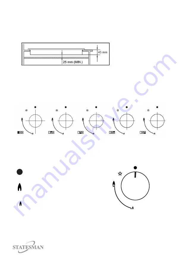 STATESMAN GH75GB Instruction Manual Download Page 12