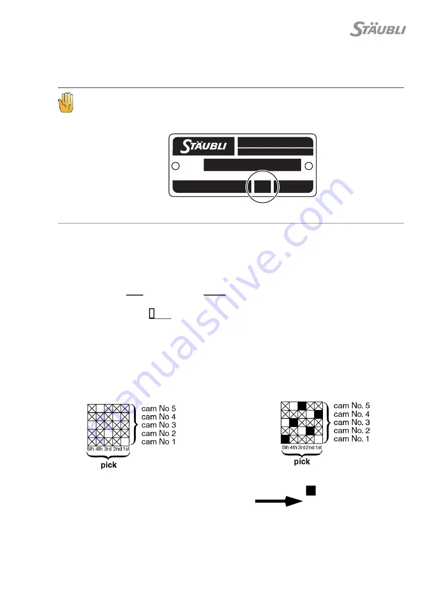 Staubli Cam Motion 1781 User And Maintenance Manual Download Page 33