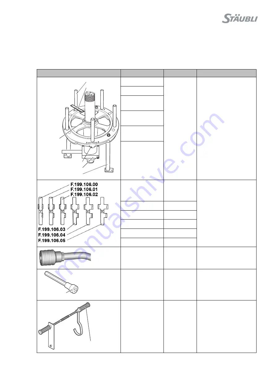 Staubli Cam Motion 1781 User And Maintenance Manual Download Page 59