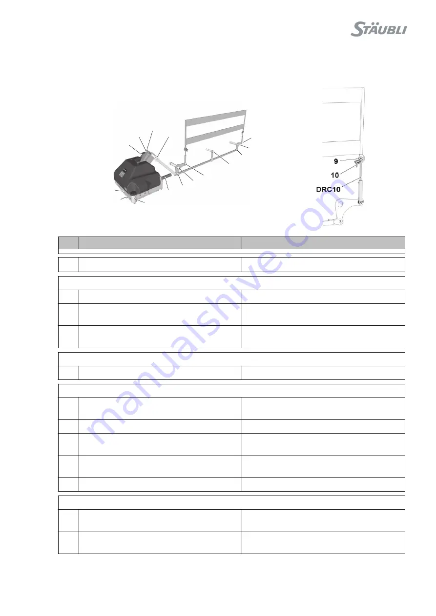 Staubli Cam Motion 1781 User And Maintenance Manual Download Page 61