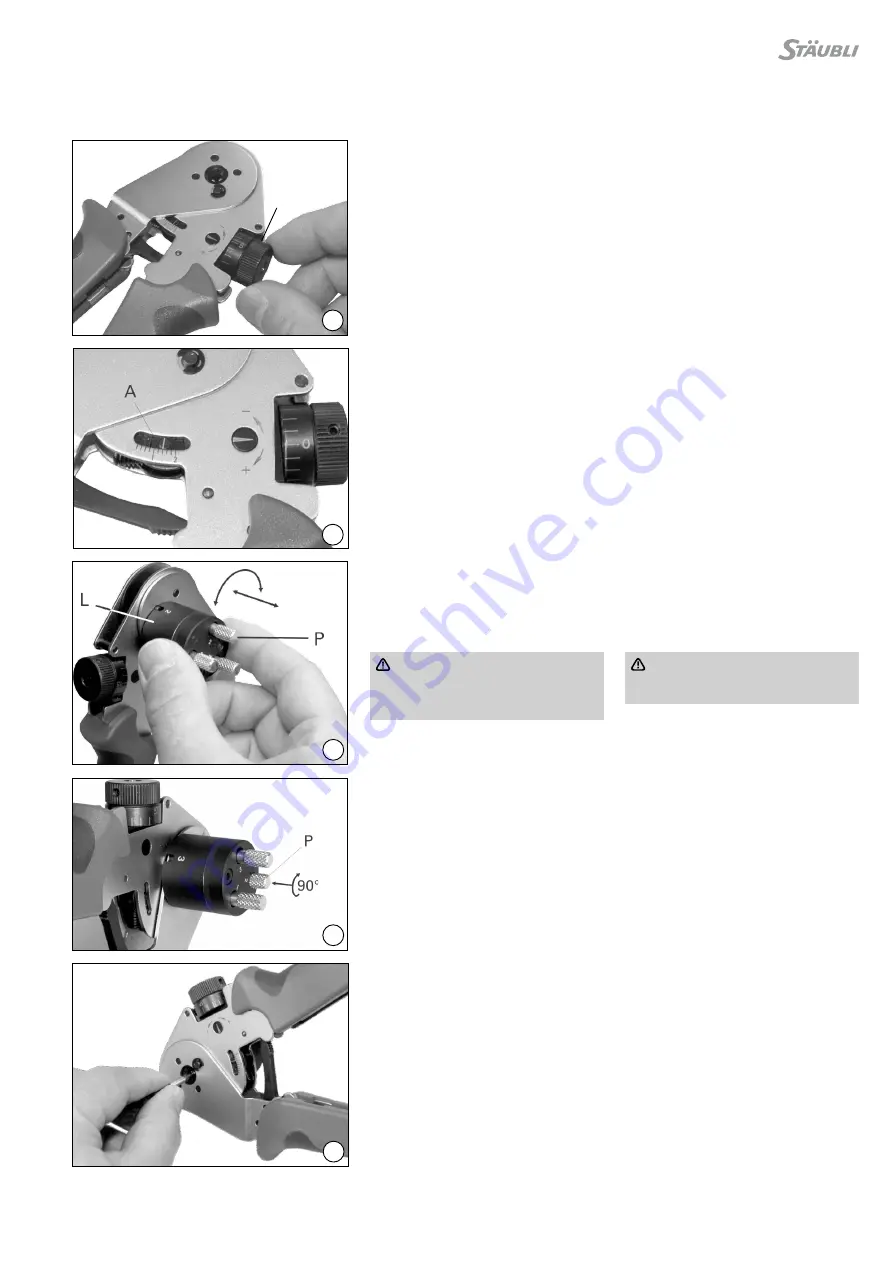 Staubli CT-CZ/POF Operating Instructions Download Page 3