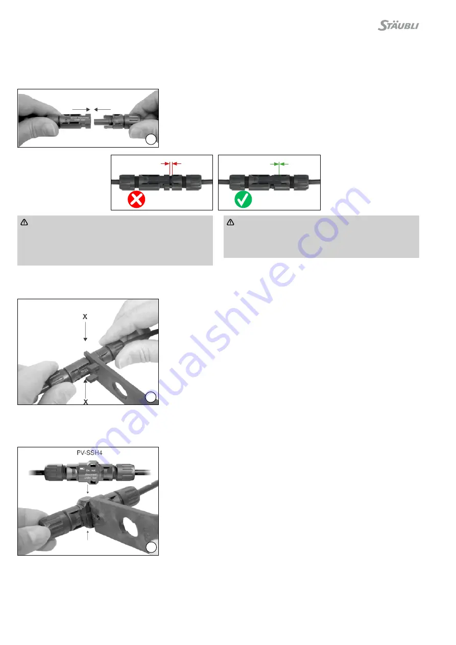 Staubli PV-BVK4 Assembly Instructions Manual Download Page 10