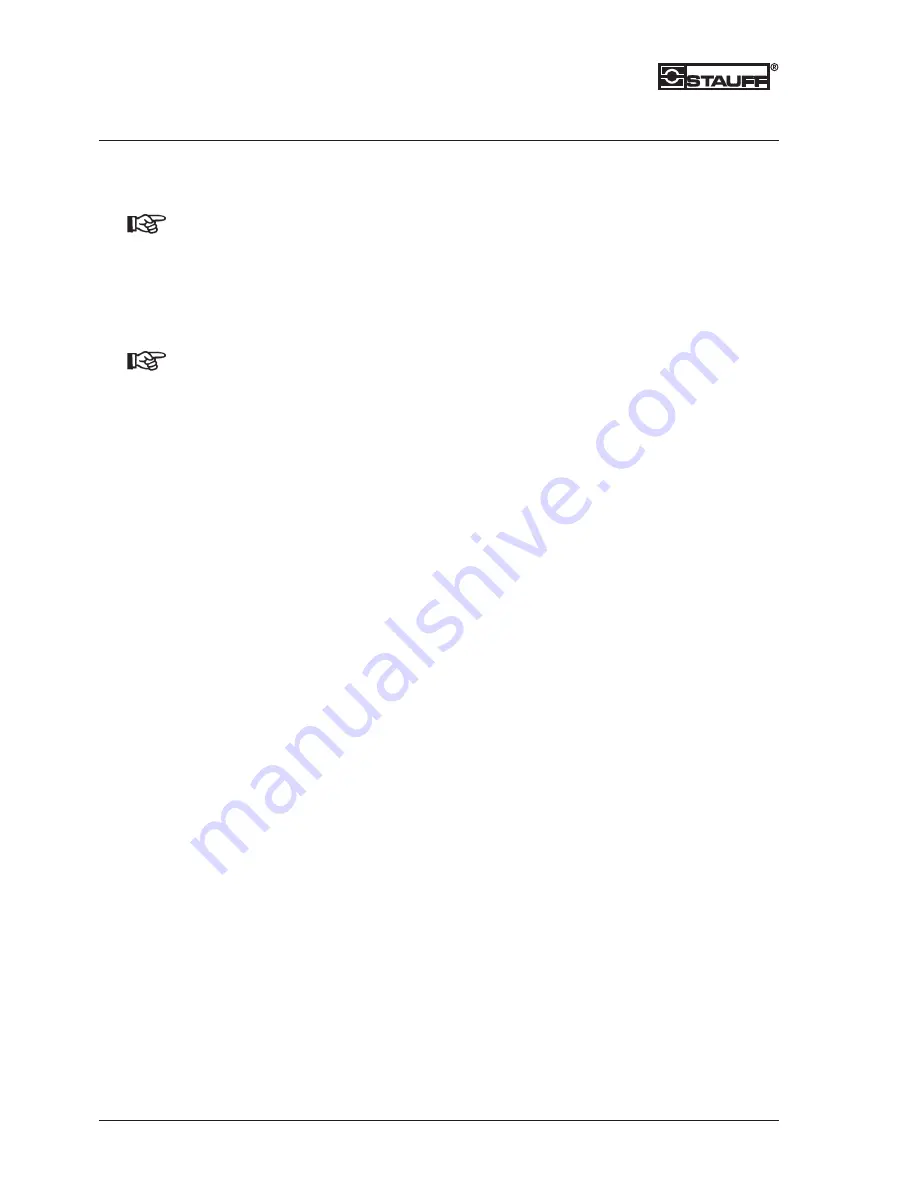 STAUFF SWG-WI06 Operating Manual Download Page 38