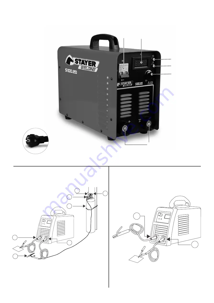 stayer CITYWORK125 Operating Instructions Manual Download Page 3