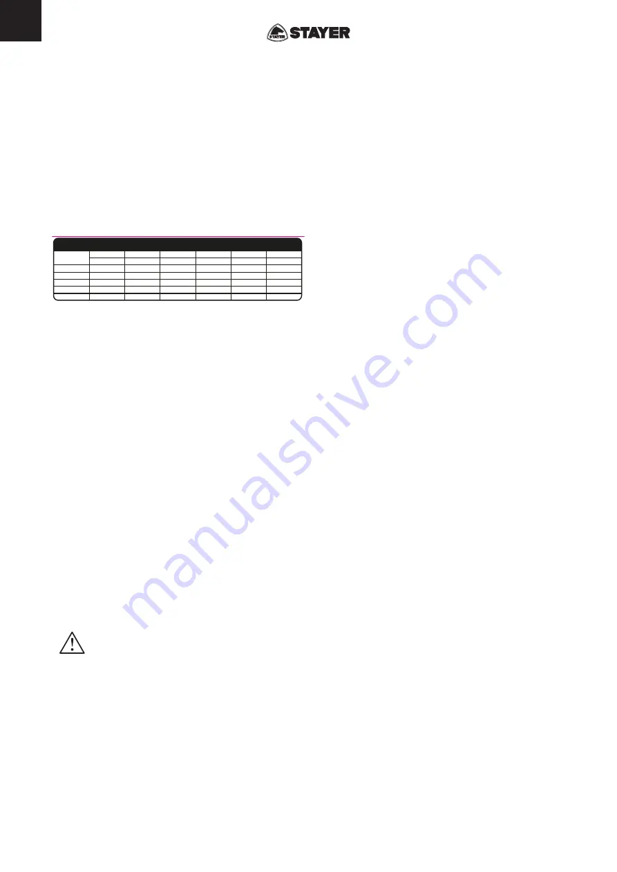 stayer CITYWORK125 Operating Instructions Manual Download Page 46