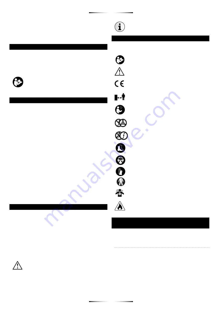 stayer GAS CUTTER 33 Operating Instructions Manual Download Page 8