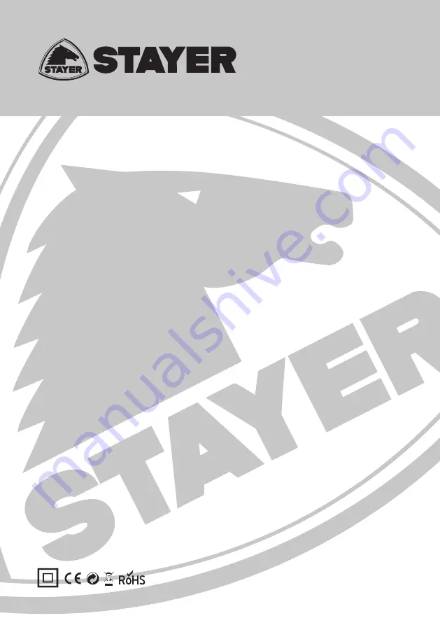 stayer SAB1011B Operating Instructions Manual Download Page 10