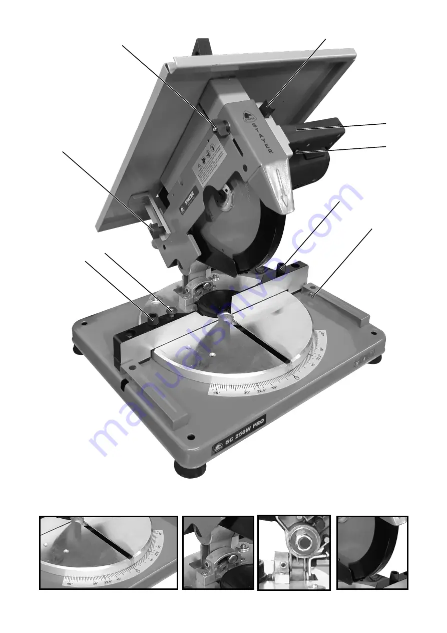 stayer SC 250W PRO Operating Instructions Manual Download Page 4