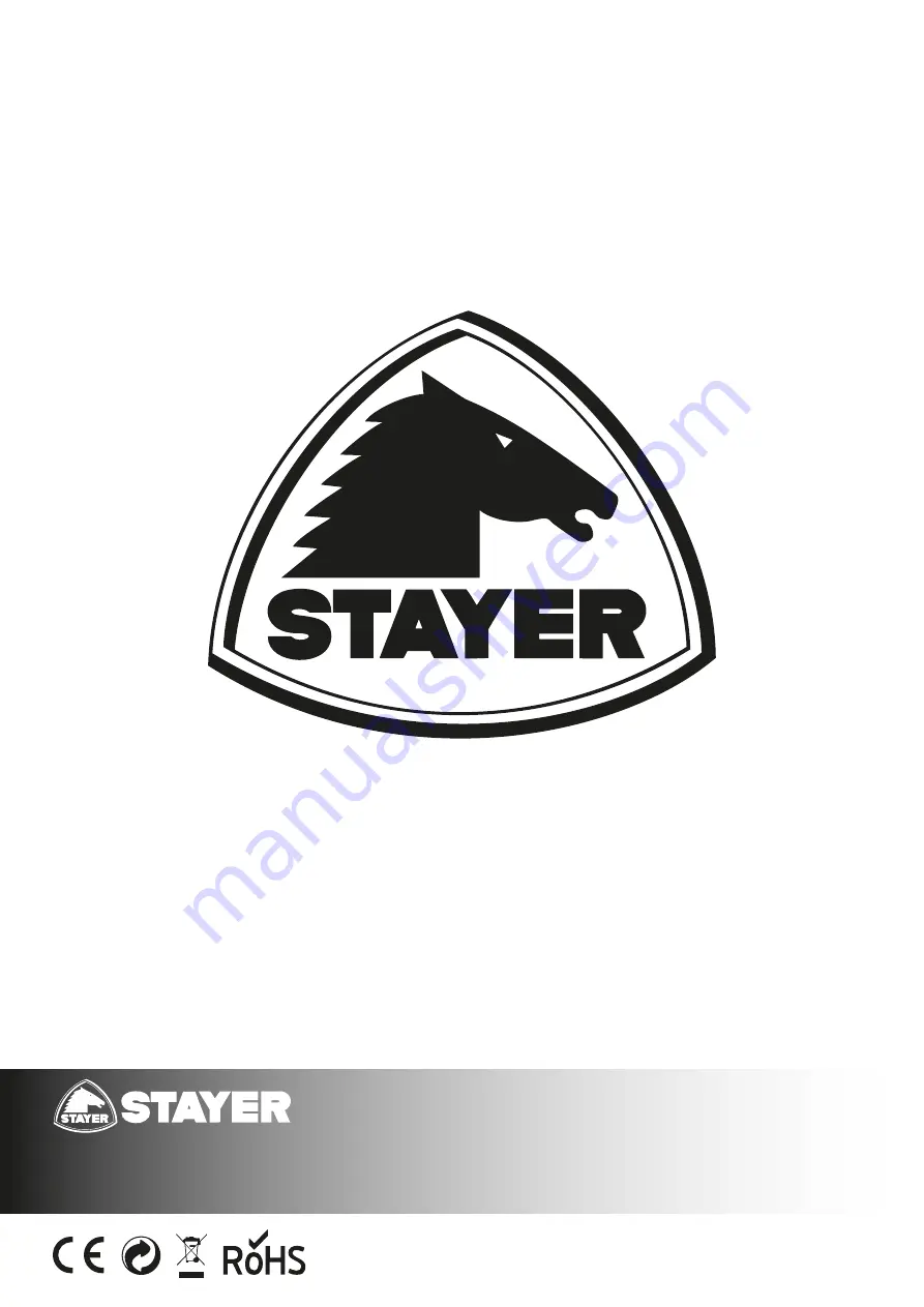 stayer SC250IW Operating Instructions Manual Download Page 16