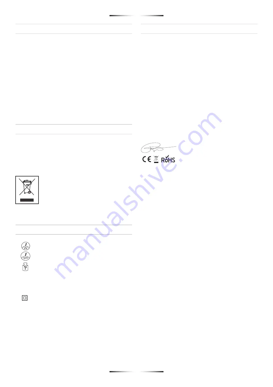 stayer SCC255 Operating Instructions Manual Download Page 34