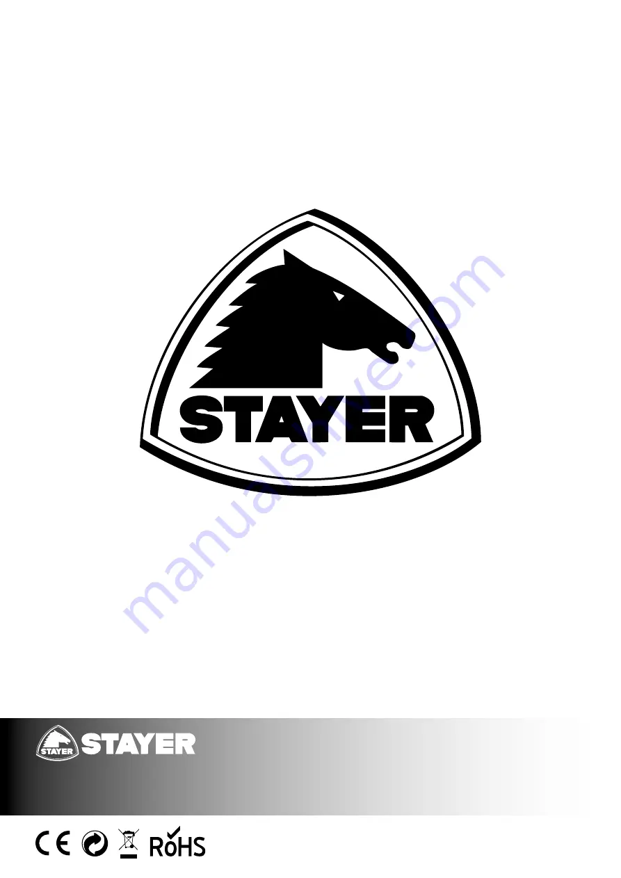 stayer SCR 255 CW Operating Instructions Manual Download Page 64