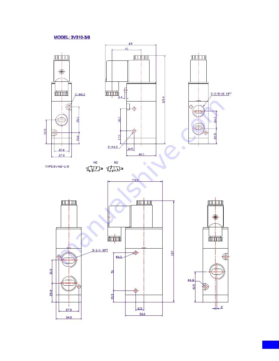 STC 3V110-410 Series Quick Start Manual Download Page 3