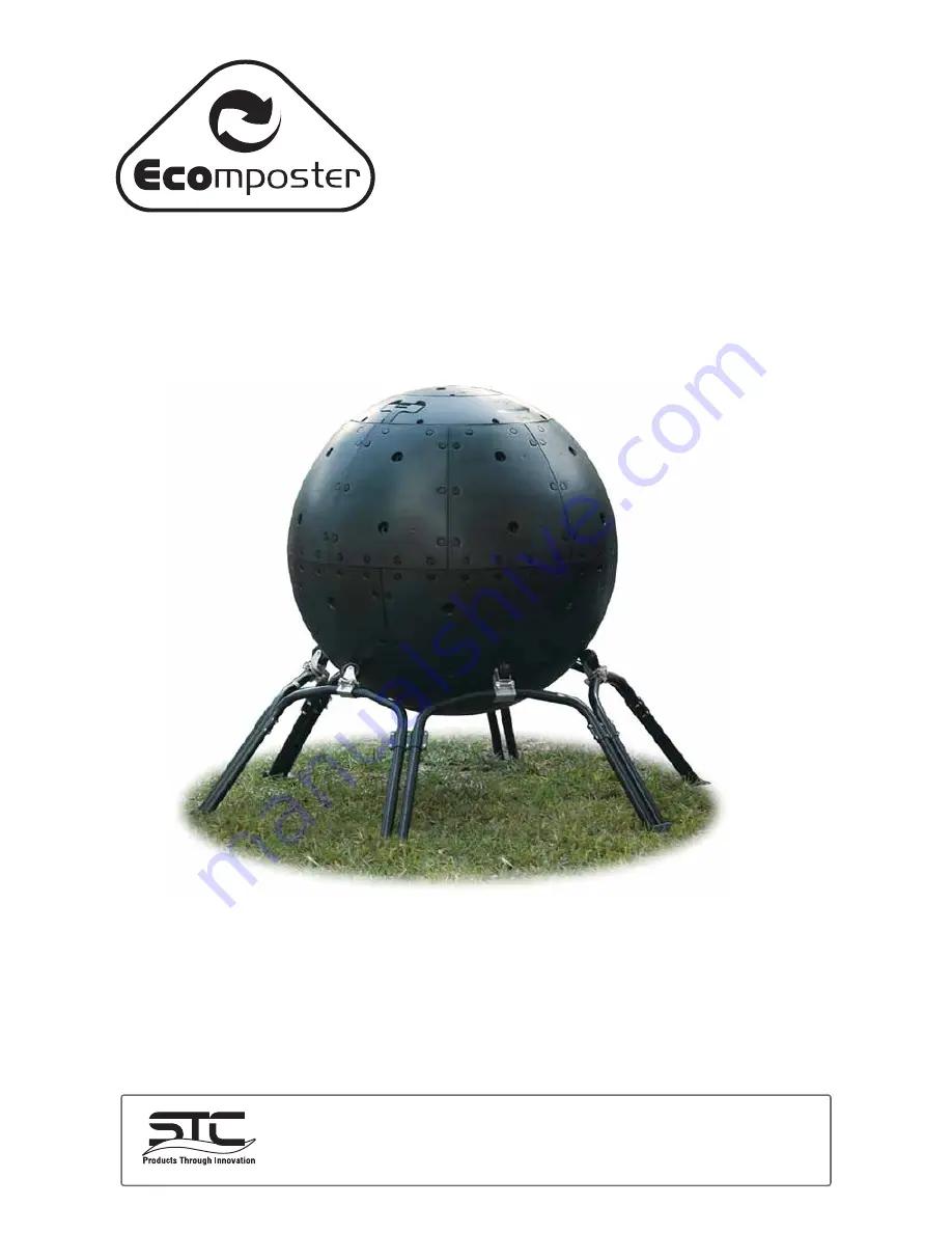 STC Ecomposter Assembly Manual And User Manual Download Page 1