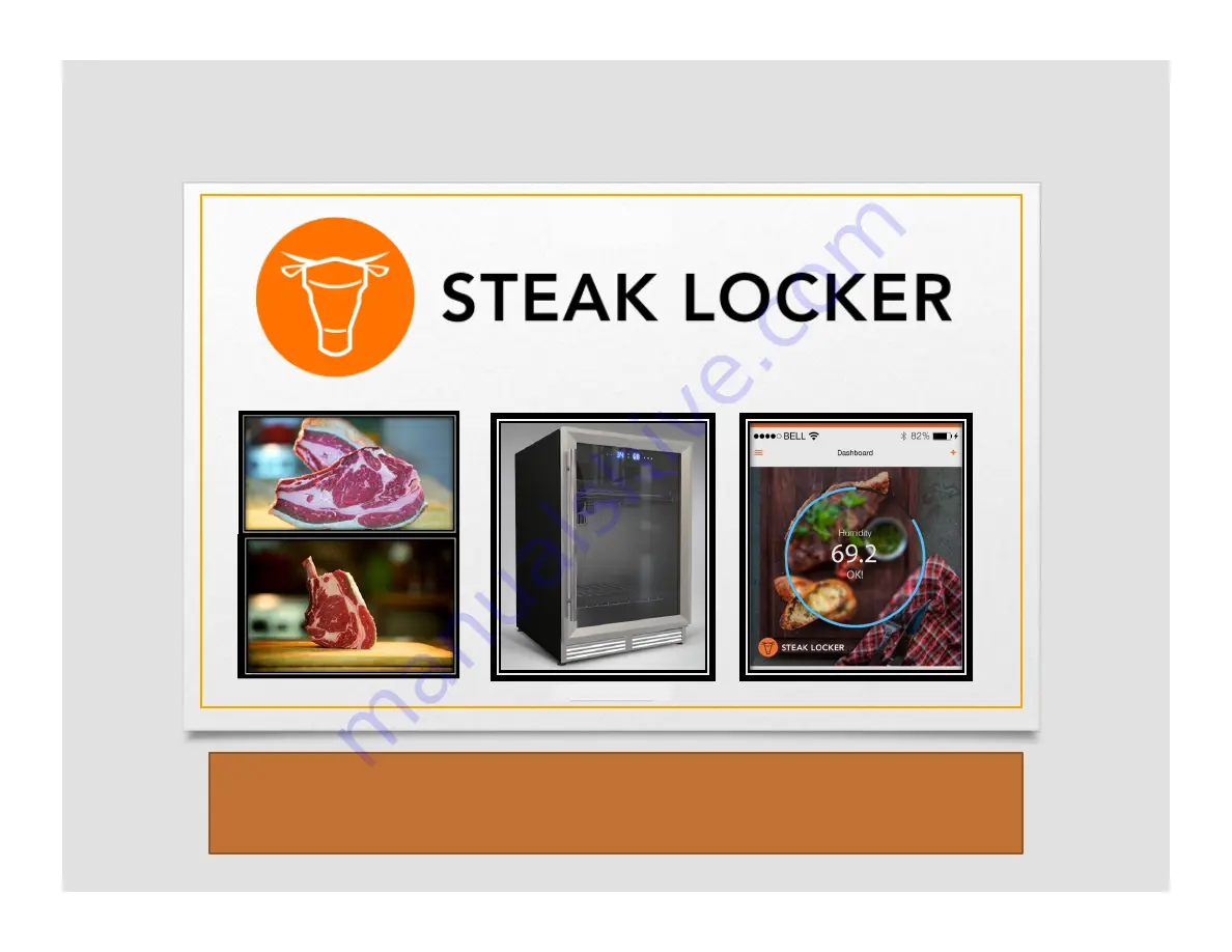 Steak Locker SL103EU Quick Setup Manual Download Page 1