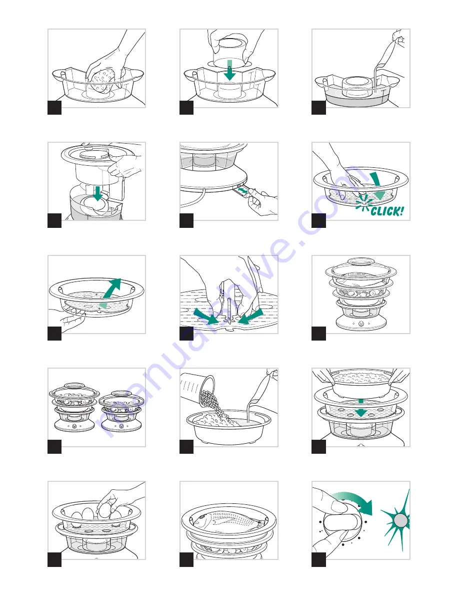 Steam Cuisine VC 4002 User Instructions Download Page 3