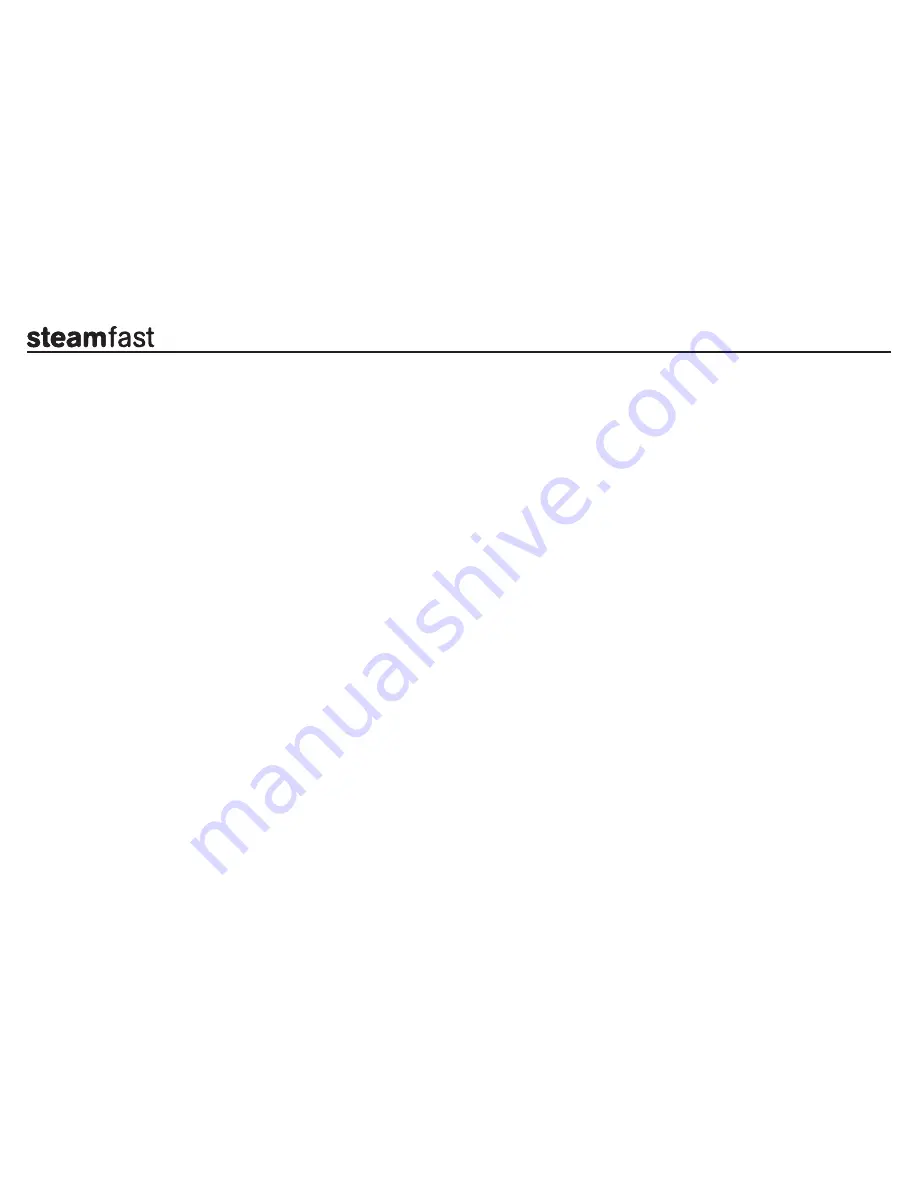 Steamfast SF-147 User Manual Download Page 30