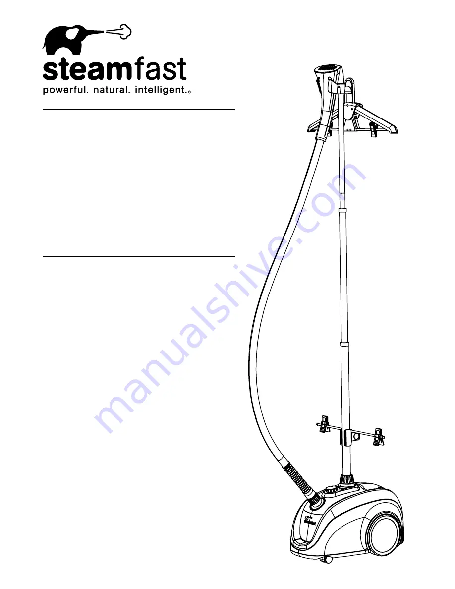 Steamfast SF-560 Owner'S Manual Download Page 1