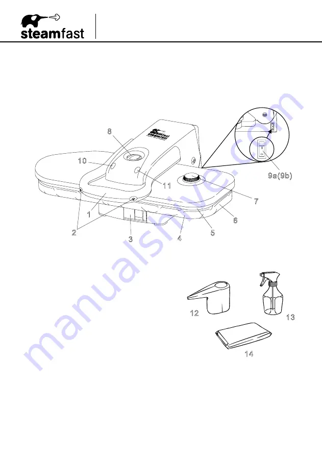 Steamfast SF-623 Owner'S Manual Download Page 14