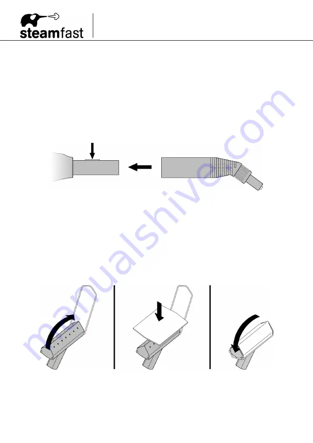 Steamfast Sidekick SF-320 Owner'S Manual Download Page 6