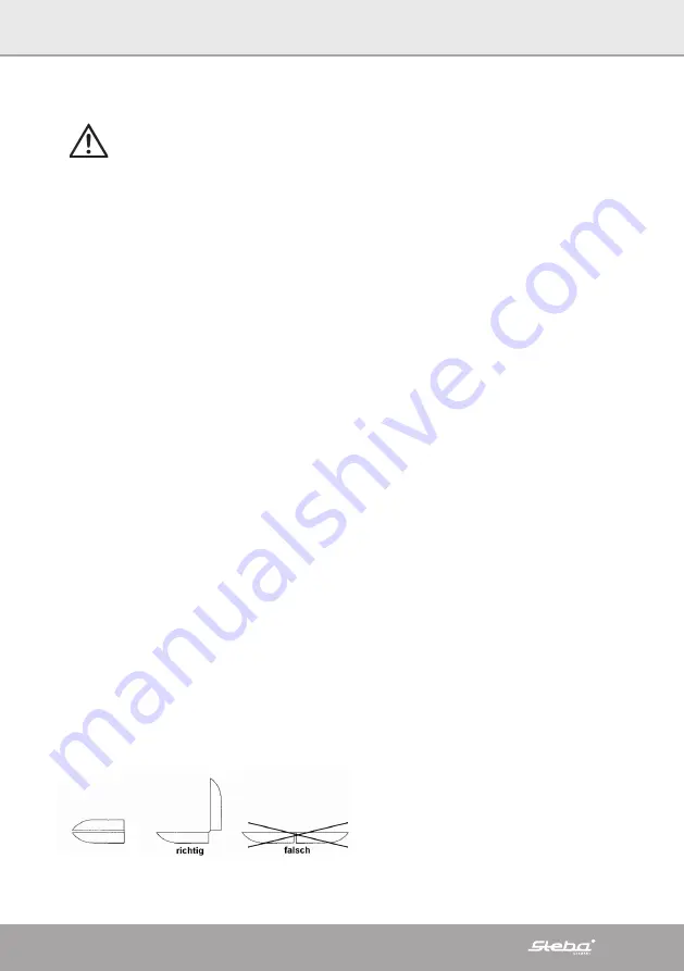 Steba 3 in 1 SG 65 Instructions For Use Manual Download Page 5