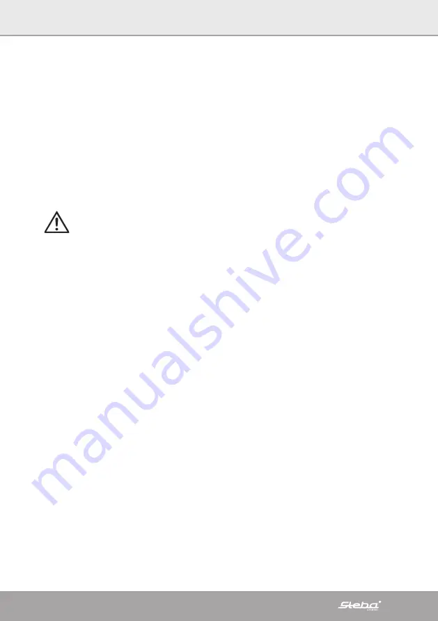 Steba KB K30 Instructions For Use Manual Download Page 67