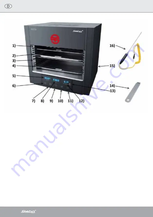 Steba PS E2600 XL Instructions For Use Manual Download Page 2