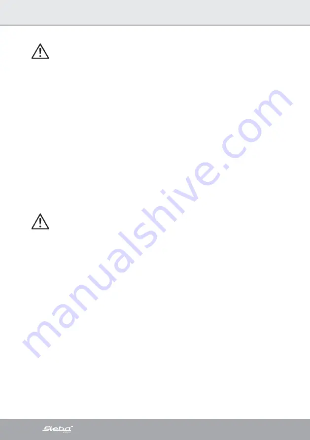 Steba PS E2600 XL Instructions For Use Manual Download Page 36