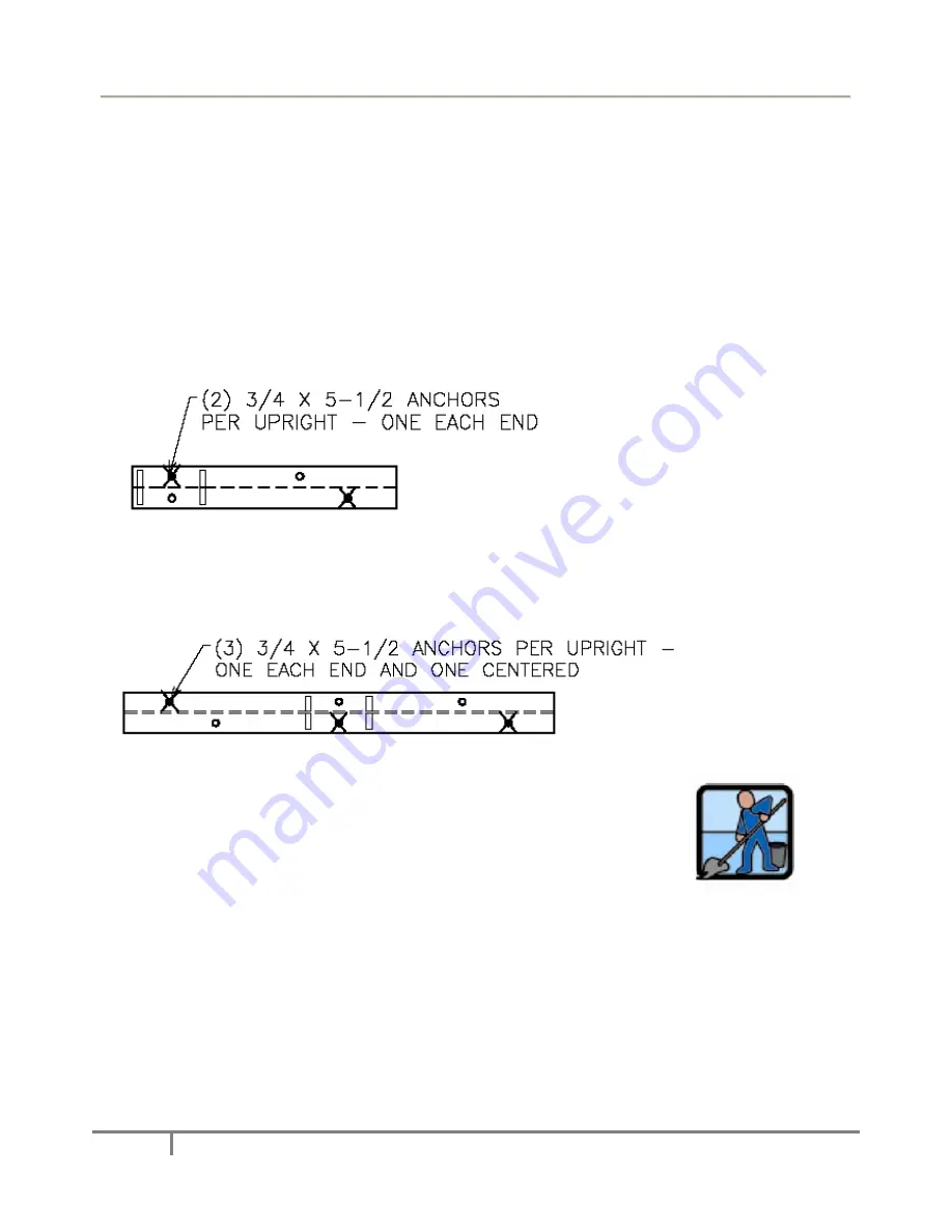 Steel King I-Beam Cantilever Assembly Manual Download Page 8