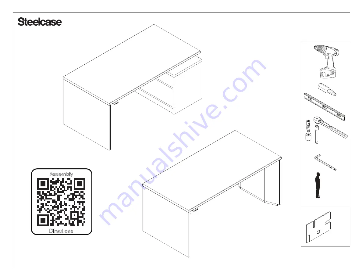 Steelcase 1465047001 Manual Download Page 1