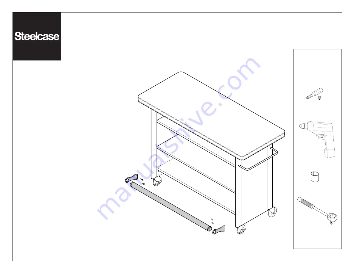 Steelcase Activity Installation Instructions Download Page 1