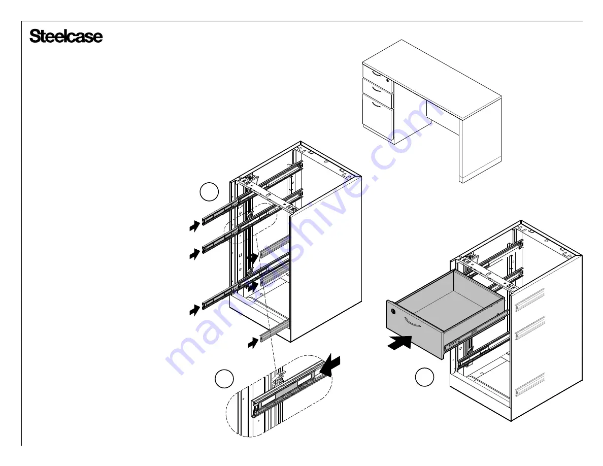 Steelcase Avenir KD Desk Скачать руководство пользователя страница 6