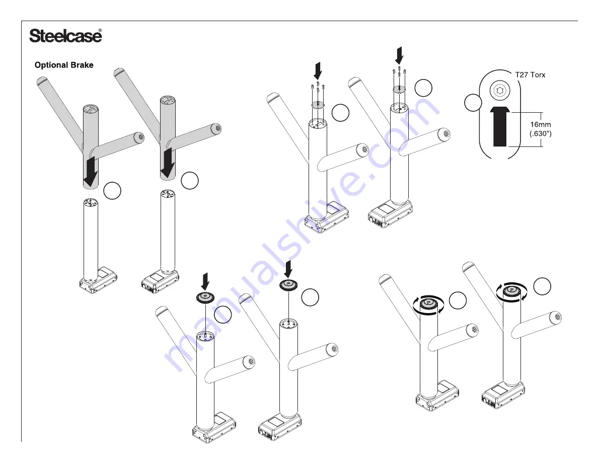 Steelcase Cable Manager Manual Download Page 9