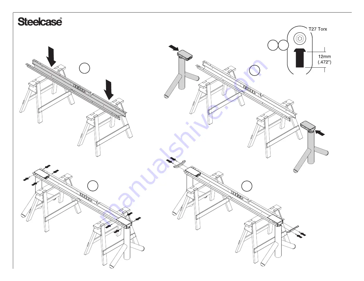 Steelcase Cable Manager Скачать руководство пользователя страница 11